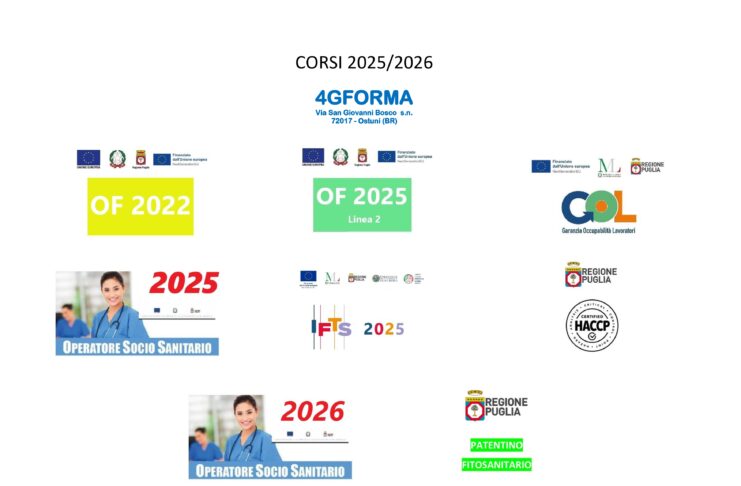 I corsi attuati nel 2025-26